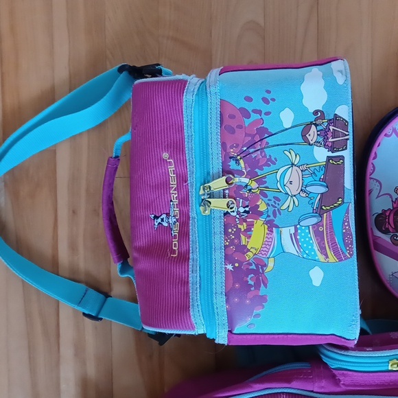 Louis Garneau Set of schoo bag , lunch box, and pencil case, recommanded by Chir - Picture 3 of 16